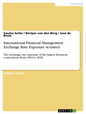cover image of International Financial Management